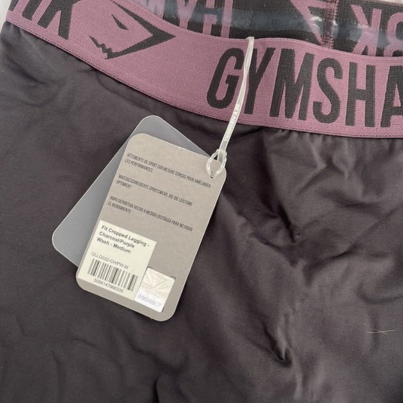 Gymshark Fit Cropped Leggings Medium - Picture 2 of 7